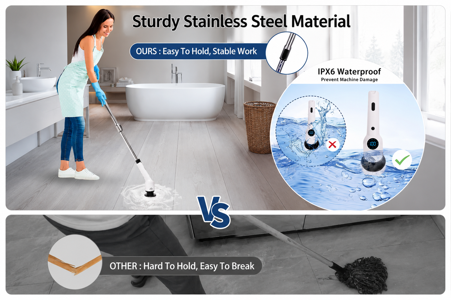 VelvetAura™ 9-in-1 Electric Spin Scrubber