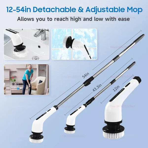 VelvetAura™ 9-in-1 Electric Spin Scrubber