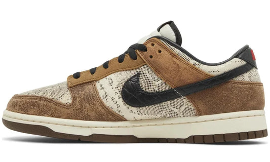 NIKE DUNK LOW " BROWN SNAKESKIN"