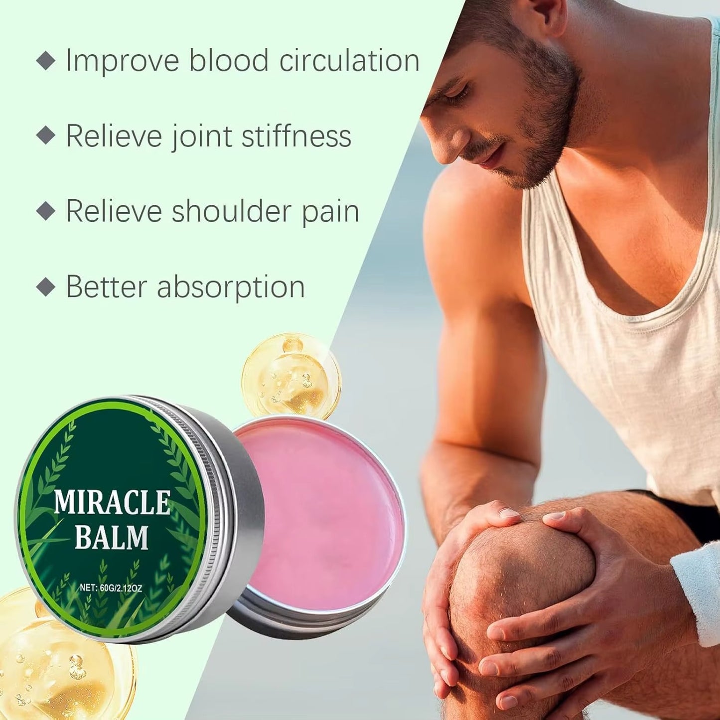 تخلص من آلام الأعصاب والمفاصل والظهر خلال دقائق – مرهم طبيعي فعال 💥 Relieve Nerve, Joint & Back Pain in Minutes – Natural Relief Balm 💥